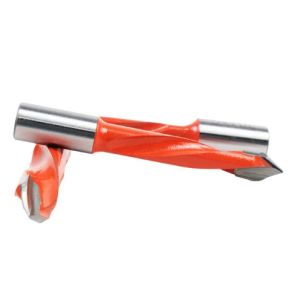 10mmx20mm Shank Through Hole Tungsten Carbide Drill Bit Spiral Flute