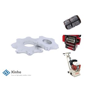 5 Teeth Carbide Rotary Cutter For Scarifying Machine With 5 Tips