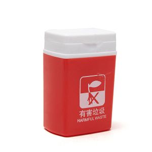 Office Garbage Trash Can Cartoon Pencil Sharpener Double Hole