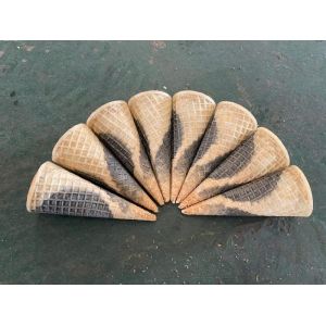 Stainless Steel Ice Cream Cone Baking Machine 380V 8kg/H