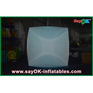 Quality Square Hanging Inflatable LED Light Stylish Customized For Club for sale