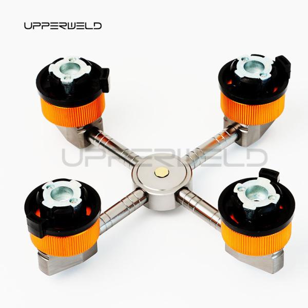 Buy Rust Prevention 4 in 1 Self-Closing Aluminum Alloy Stove Adapter for Gas Tank Tools at wholesale prices