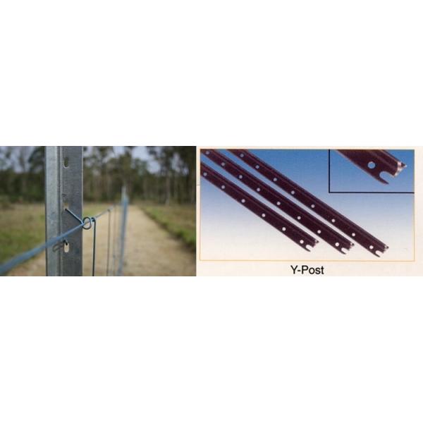 Galvanized Steel Metal Fence Posts Star Picket / Studded T Post