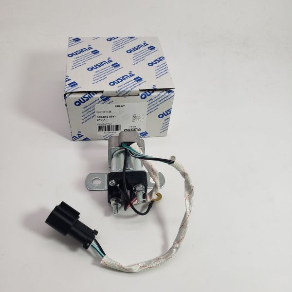 Starting Relay Engine Kill Switch 600-815-8941 24VDC For KOMATSU PC200-8 PC200-6 PC160-7