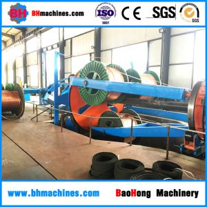 Adopting big bearing stranding and twisting usage planetary cabling machine