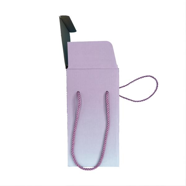 Wholesale Customized Gift Kraft/Paper/Cardboard Packaging Box Flower Packing Box With Handle