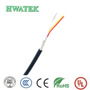 China UL2517 2C * 18AWG Tinned Copper Stranded Oil & Water Resistant 300V -40 ~ 105℃ PVC Jacket Cable on sale