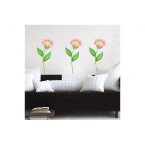 Novelty Flower Removable Vinyl Wall Sticker P2-01A