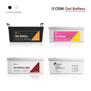 OEM/ODM Accepted Best 12V 48v 50Ah 100Ah 150Ah 200Ah 250 Ah Gel Battery For
