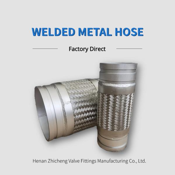 Gas Stainless Steel Flexible Water Hose Ss 304 Ss Bellows Braided Multi Layer Metal Expansion DN32-DN3000mm