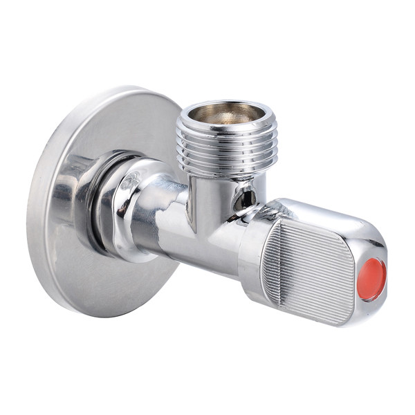 Buy Chrome Plated Angle Stop Valves Angle Brass Angle Ball Valve at wholesale prices