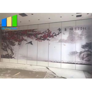 Banquet Hall Screen Fireproof Sliding Movable Acoustic Partition Walls