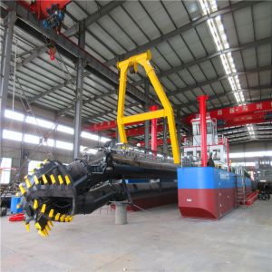20 Inch Riverbed Sediment Material Soil Rock Cutter Suction Dredger for