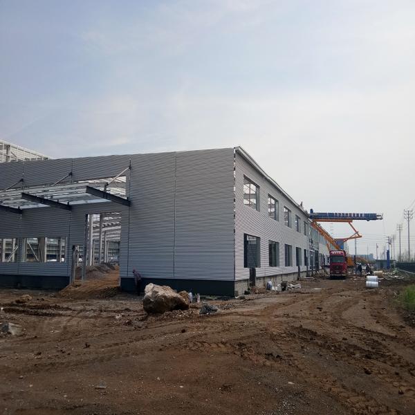 Q345B S355JR Steel Structure Building Construction Prefab Metal Frame Structure