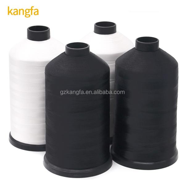 Buy High Strength 100% Polyester V69 210D/3 Sewing Thread for TEX70 Bonded Long Yarn at wholesale prices