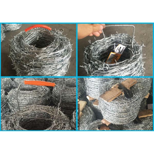 Military Zone Special Zinc Barbed Wire Customized Benefits More Professional Guidance To Make Installation Faster