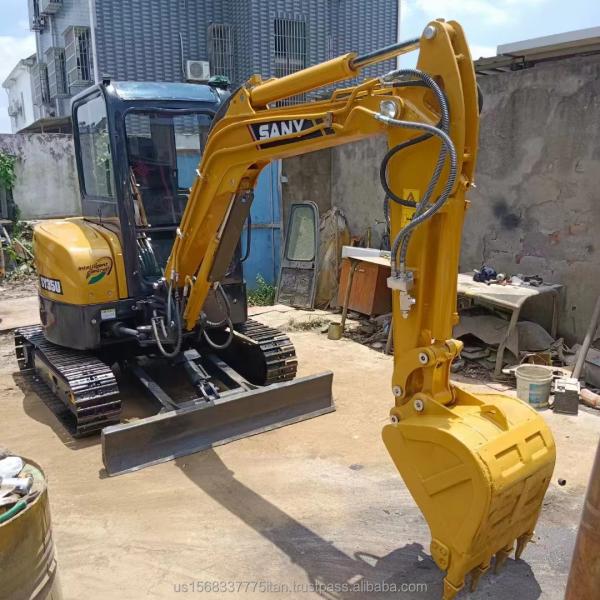 Original Hydraulic Valve and 0.12M³ Bucket Capacity 3.5 Ton Used Sany SY35U Excavator