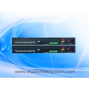 8CH video &8CH audio&1PTZ control data&1CH ethernet fiber converters for remote