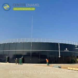 Quality Fusion Bonded Epoxy Tank for Bean Processing Wastewater Treatment: Ensures secure, long-term storage for organic-rich vegetable processing waste. for sale