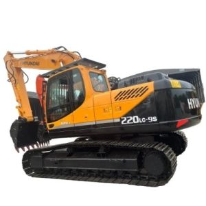 Quality Hyundai 220LC-9S Excavator Great Used Crawler Excavator by Original Hydraulic Cylinder for sale