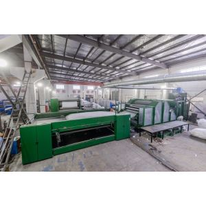 PLC Nonwoven Fabric Servo Motor Cross Lapper Machine