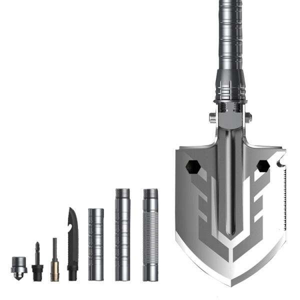 Buy Manganese Steel Multifunctional Outdoor Shovel Square Lightweight Foldable at wholesale prices