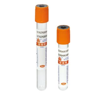 CE ISO Vacuum Blood Collection Tube with Coagulant Activator 2ml 7ml PET Glass