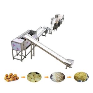 Sweet Potato Chips Production Line Frying Processing Equipment