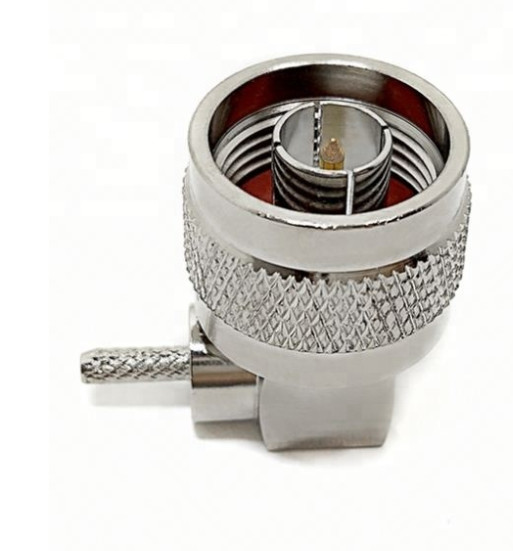 Elbow N Type Connector LMR100 Coaxial Cable Right Angle Aerial adaptor RF Radio