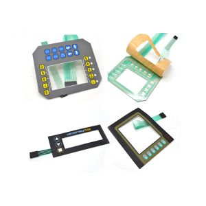 LCD Embossed Screen Printing PCB Keypad LED Membrane Switch