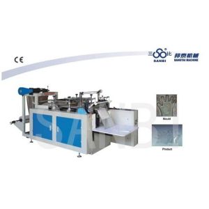 Computerized Medical Glove Making Machine HDPE / LDPE Plastic Film Sealing