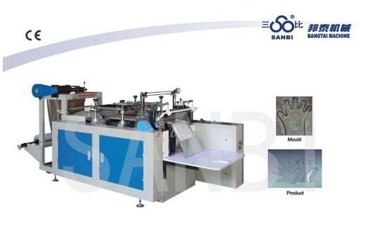 Computerized Medical Glove Making Machine HDPE / LDPE Plastic Film Sealing