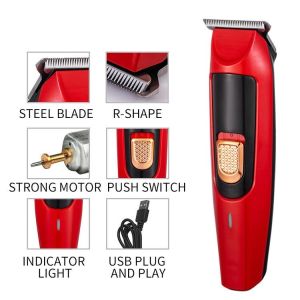 Rechargeable Electric Professional Hair Clipper Low Noise
