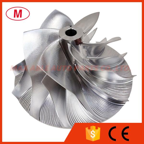 GT15-25 44.5/60.01mm 720915-0004 6+6 blades high performance air curve point milling turbo billet/milling/aluminum 2618 compressor wheel for 725364