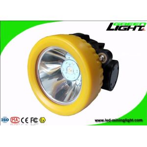 0.74W 5000Lux Portable Cordless Mining Cap Lamp PTC Rechargeable LED Hat Lights