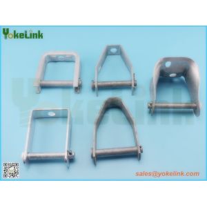 Spool Insulator Clevis for insulated secondary and deadend