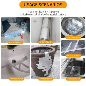 Traditional Design 1.2mm Thickness Adhesive Waterproofing Flashing Tape Butyl