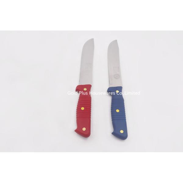 Straight Knife camping outdoor knives with plastic handle amazon product professional 0.8mm chef knife
