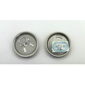 Quality Eco friendly Easy Open Lids End With Silk Printing For Composite Paper Can for sale