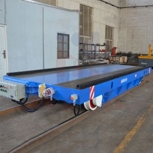 50 Ton Motorized Rail Guided Transfer Cart