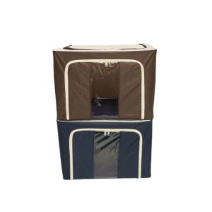 Waterproof Large Collapsible Fabric Storage Bins Stackable Ultralight ISO9001