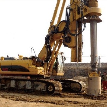 Buy TR280 Rotary Drilling Rig Mounted On Original CAT336D With Max Depth 85m for foundation drilling at wholesale prices