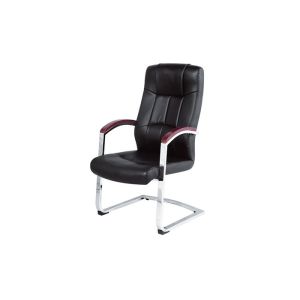 China Balck Pu Ergonomic 69cm Back Hieght Office Staff Chairs on sale