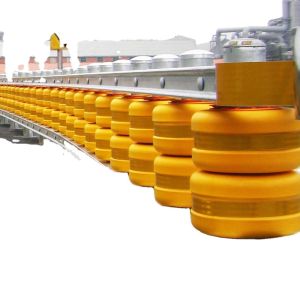Straight Barrier Rolling Guardrail Steel Roller Stainless Steel Road Safety
