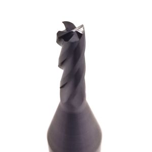 65HRC 4 Flute Cemented Carbide Endmill For Titanium Alloy