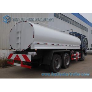 Sinotruk 270HP 6x4 Oval Oil Tank Truck With ZZ1257M4347D1 Chassis