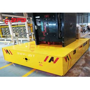 SGS Battery Solid Wheels 20m/Min 65T Rail Transfer Cart