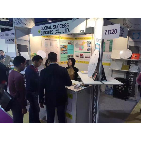 Street Lighting OSP Gray Aluminium PCB Board With Lead Free HASL RoHS