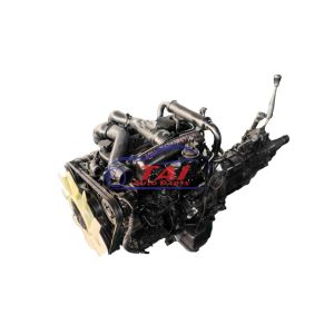 4JB1T Isuzu Engine Spare Parts Assembly With Gearbox Secondhand