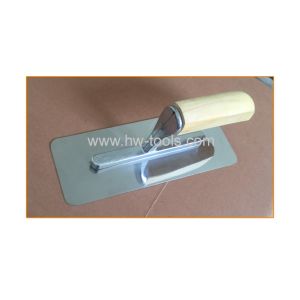 plaster trowel with stainless steel wooden handle HW02247